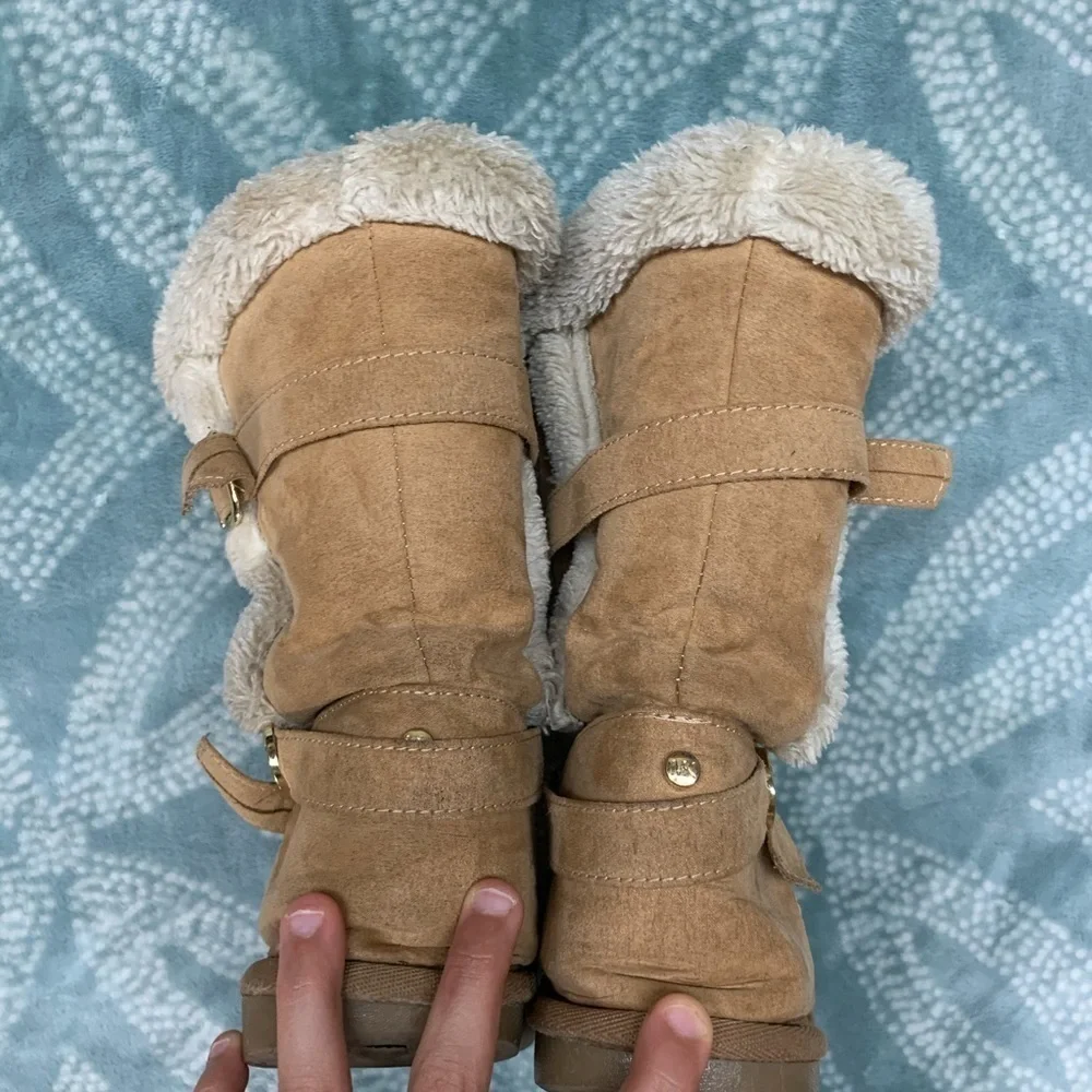 MICHAEL Michael Kors tan worn